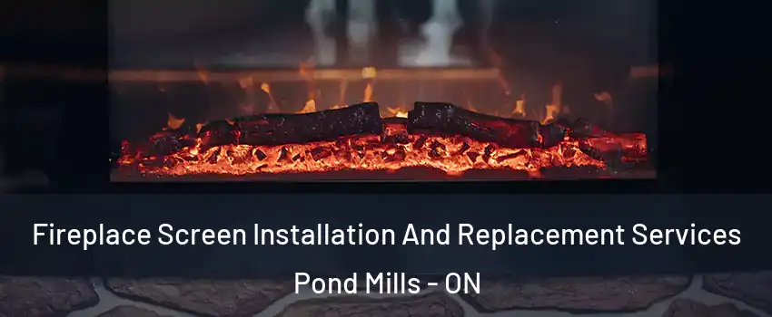  Fireplace Screen Installation And Replacement Services Pond Mills - ON